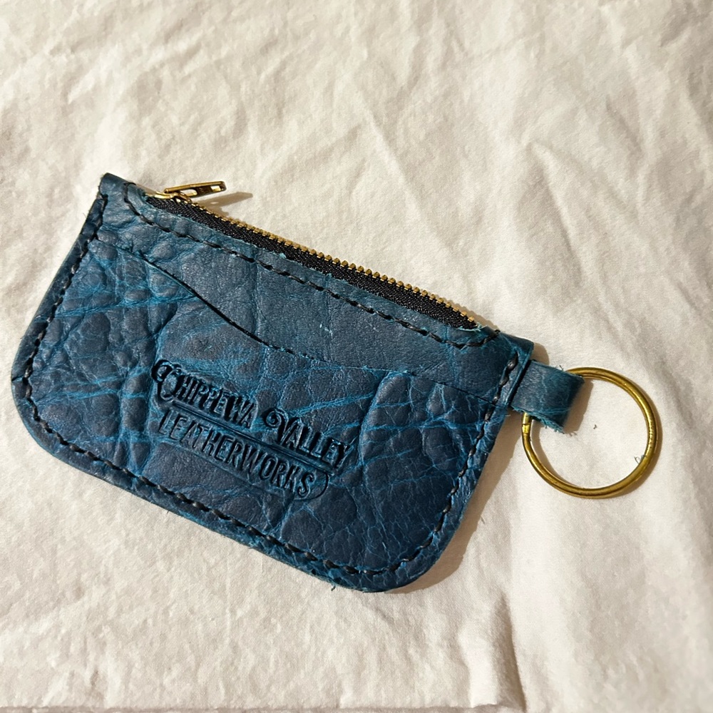 NWOT Real leather coin purse/small wallet